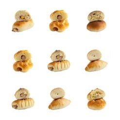 Alternative view of Western breakfast