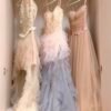 Women Elegant Slim Fit Evening Gown Formal  Party Dress