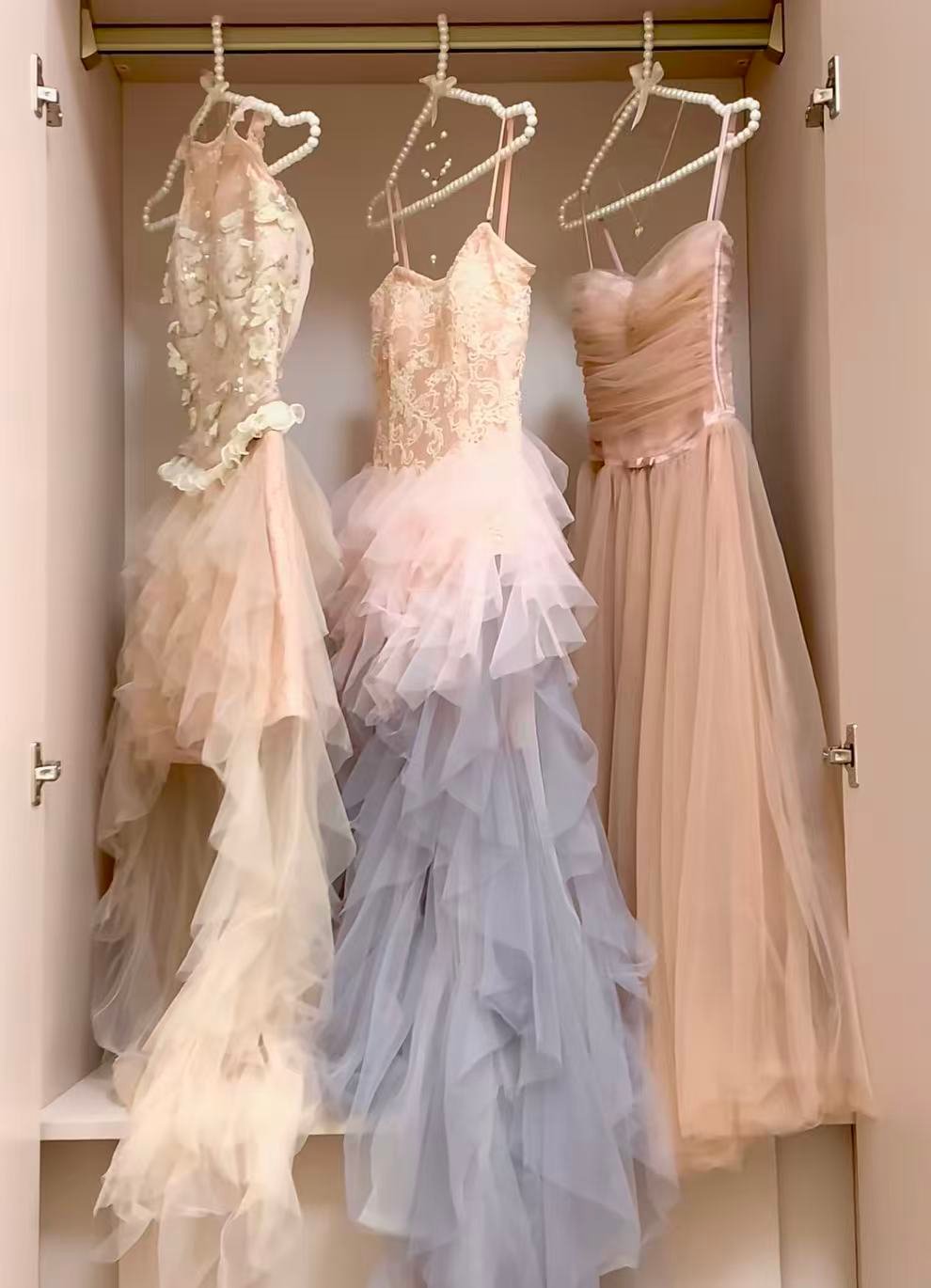 Women Elegant Slim Fit Evening Gown Formal Party Dress